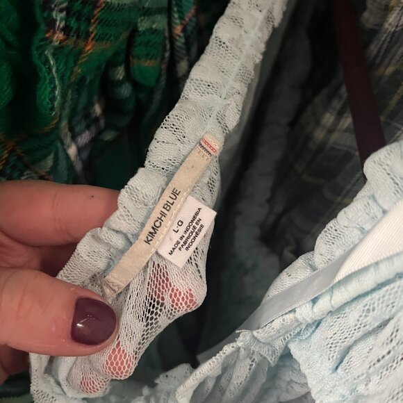 KIMCHI BLUE LACE TOP - Picture 4 of 4